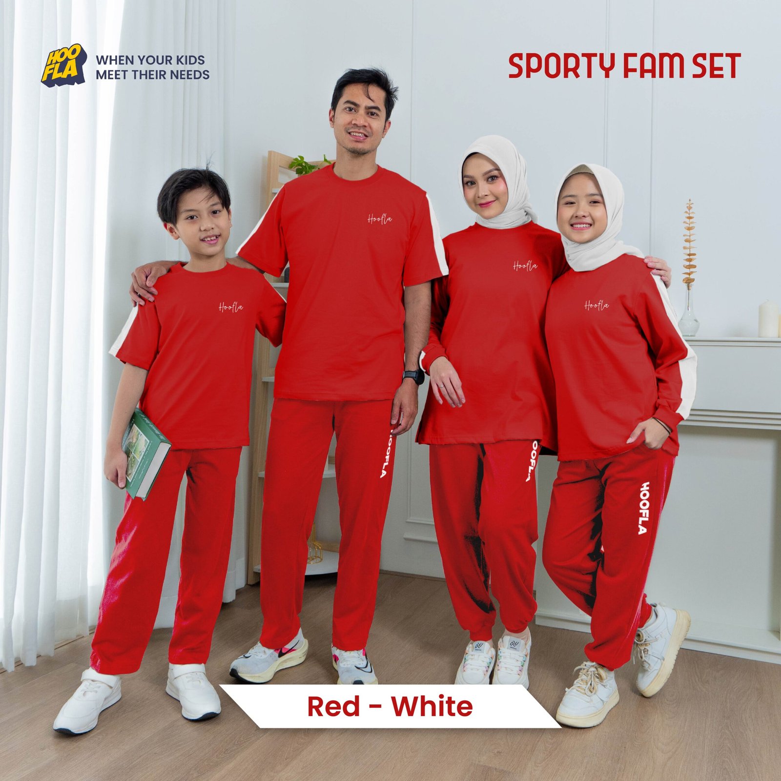 Sporty Fam Set Red - Image 2