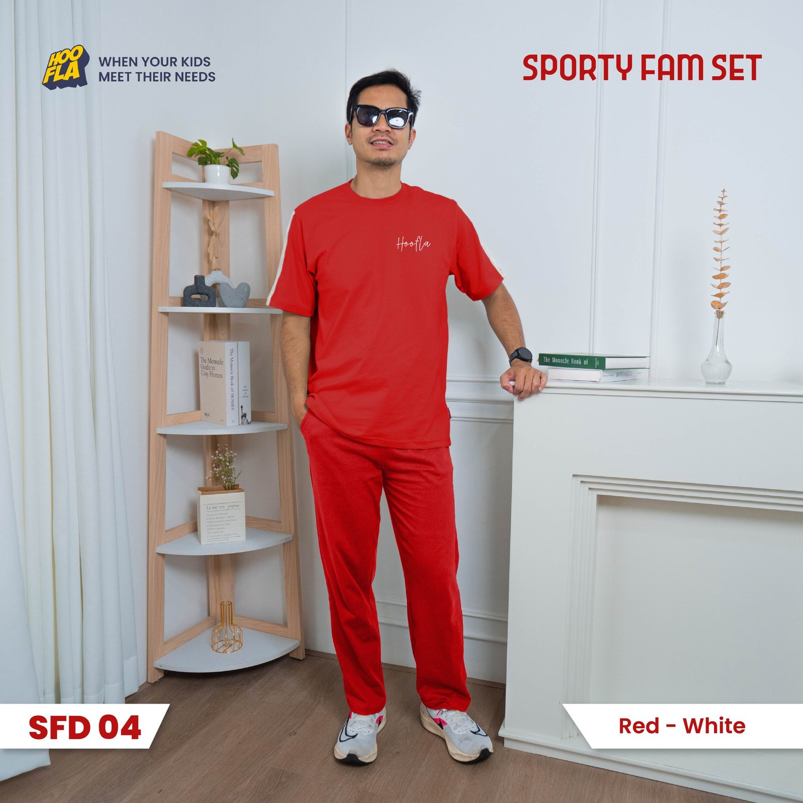 Sporty Fam Set Red - Image 3