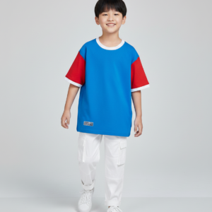 Blocked Reunion Fam Shirt Autumn Orange