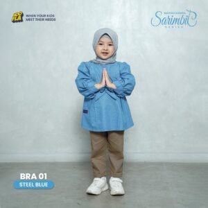 Rausyan & Raisya Sarimbit Steel Blue