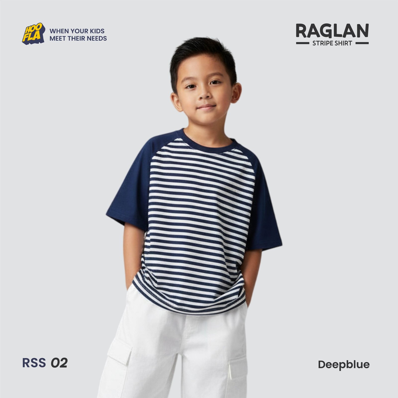 Raglan Striped Shirt - Image 4