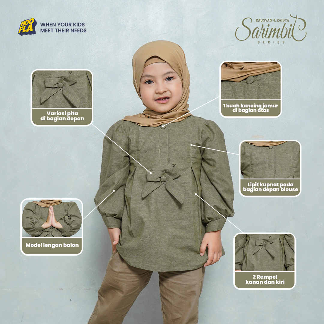 Rausyan & Raisya Sarimbit Olive Green - Image 5