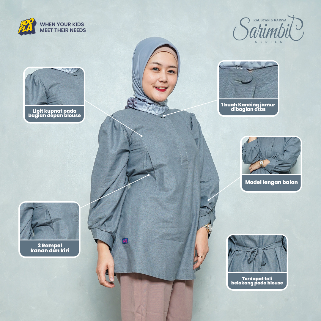 Rausyan & Raisya Sarimbit Grey - Image 3